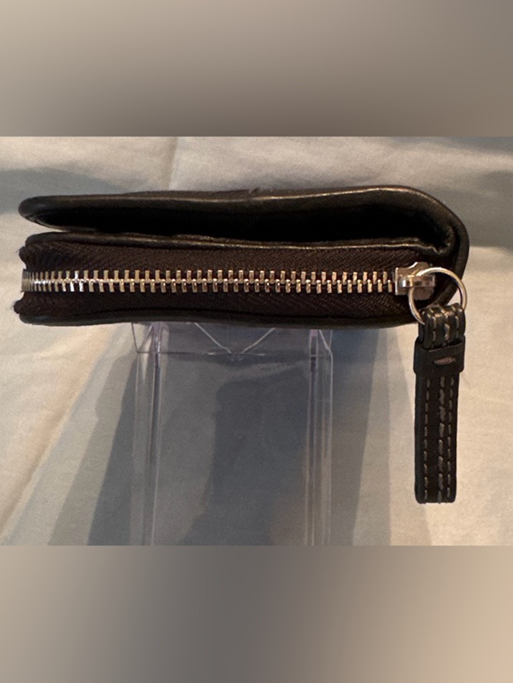 Coach Legacy Vintage Y2K Jacquard Canvas Leather Signature Stripe Wallet - Picture 6 of 11